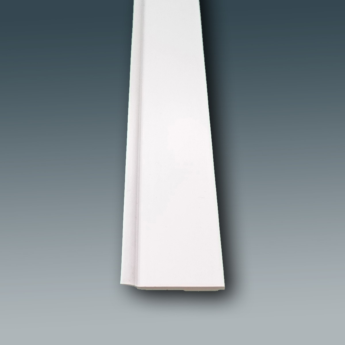 Nobily Fensterleiste PVC-Flachleiste, 60mm mit Lippe,selbstklebend