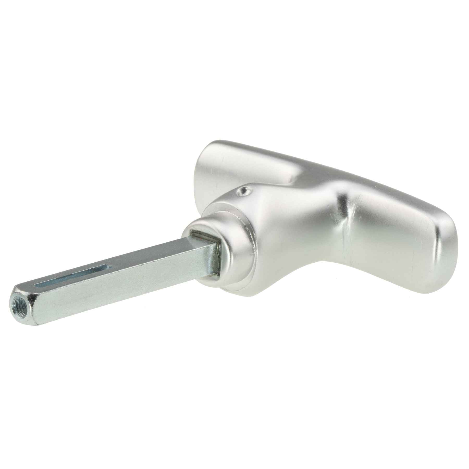 Ergonomischer Garagentorgriff 8 x 60 mm Alu F1 | Fenster-Hammer.de